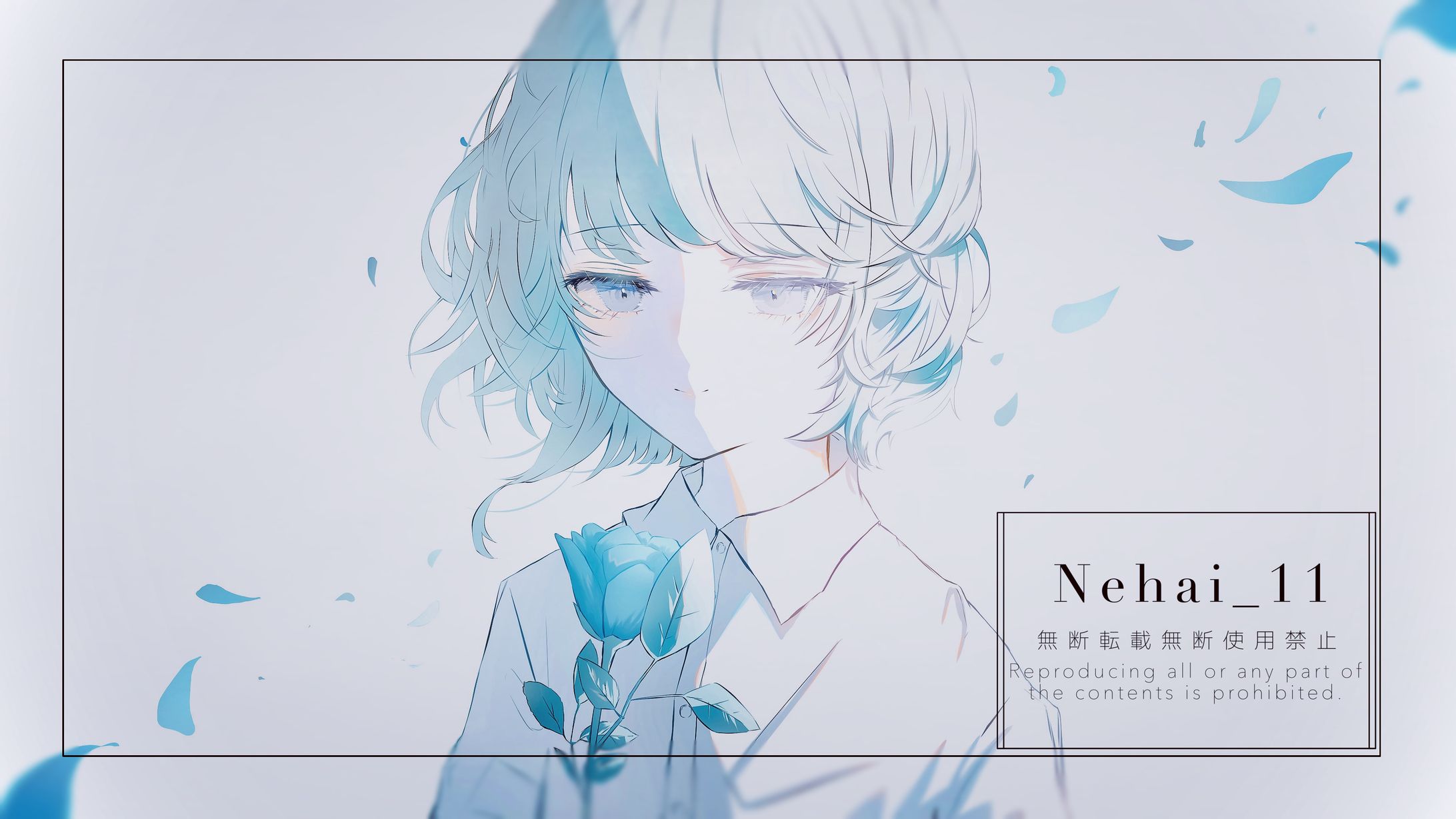 芲 / Hayapom feat.初音ミク　MVイラスト-1