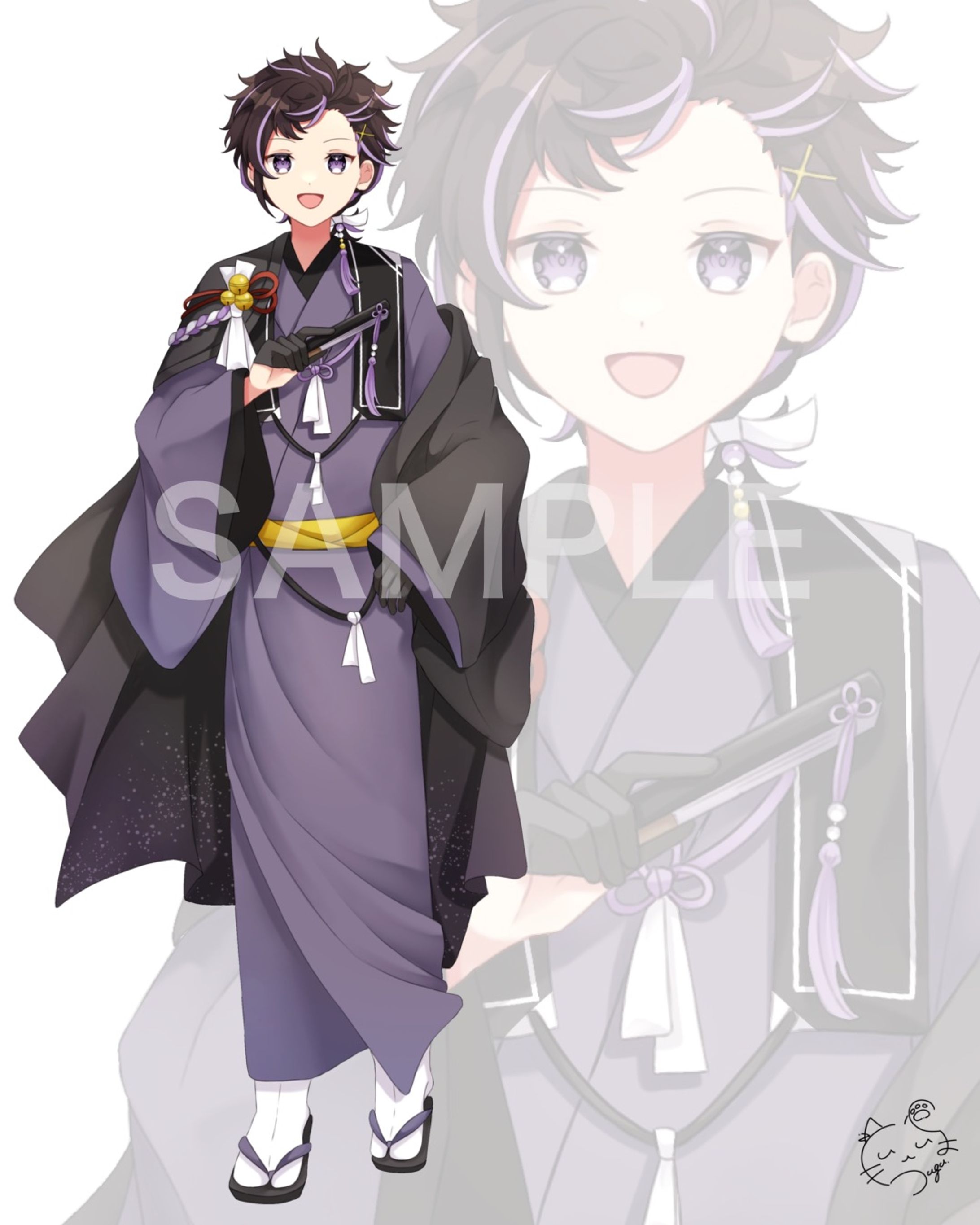 冷乃硫弩屍唖様 立ち絵-1