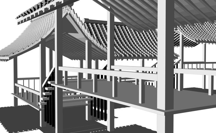 自作3D背景素材