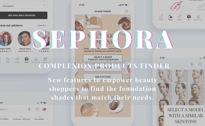 UX project - Sephora Mobile App