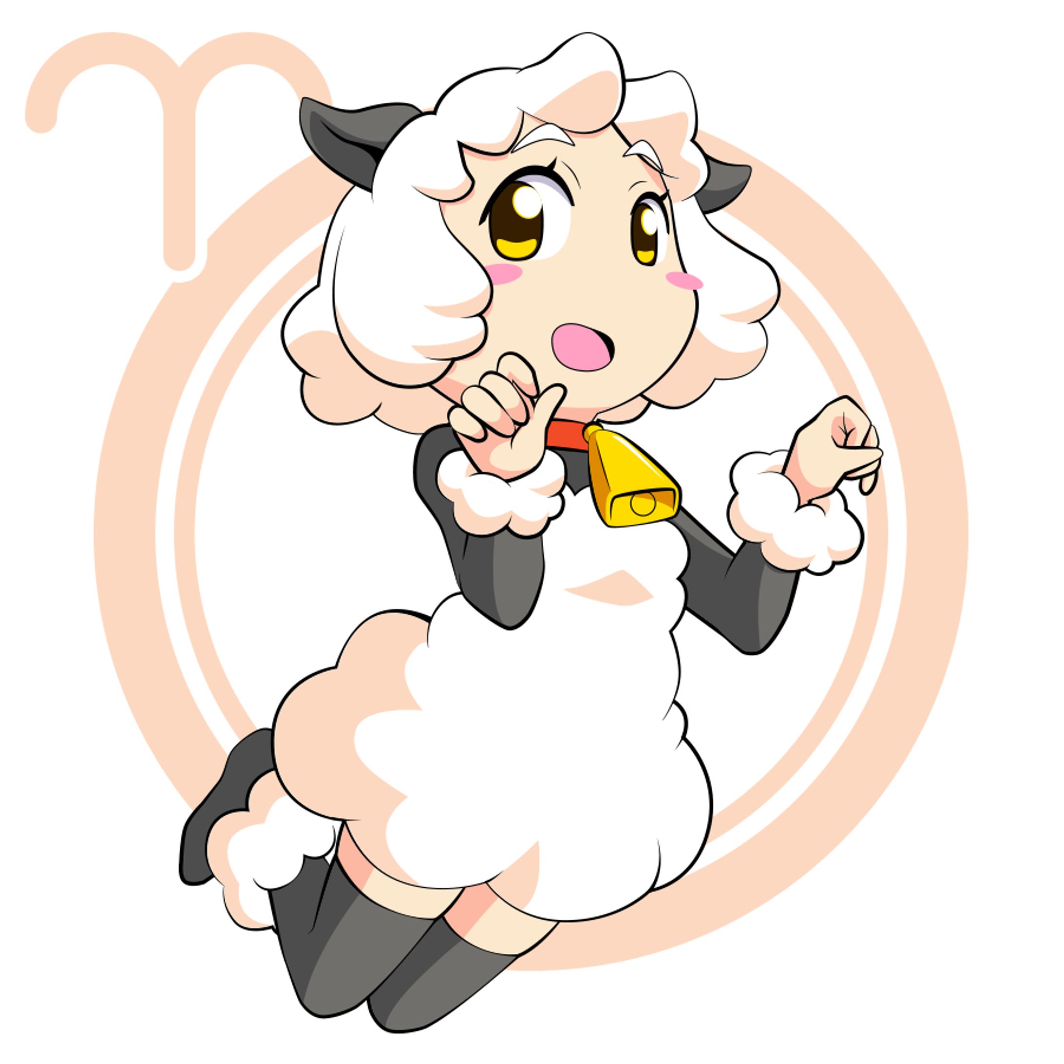 イラスト おひつじ座-1