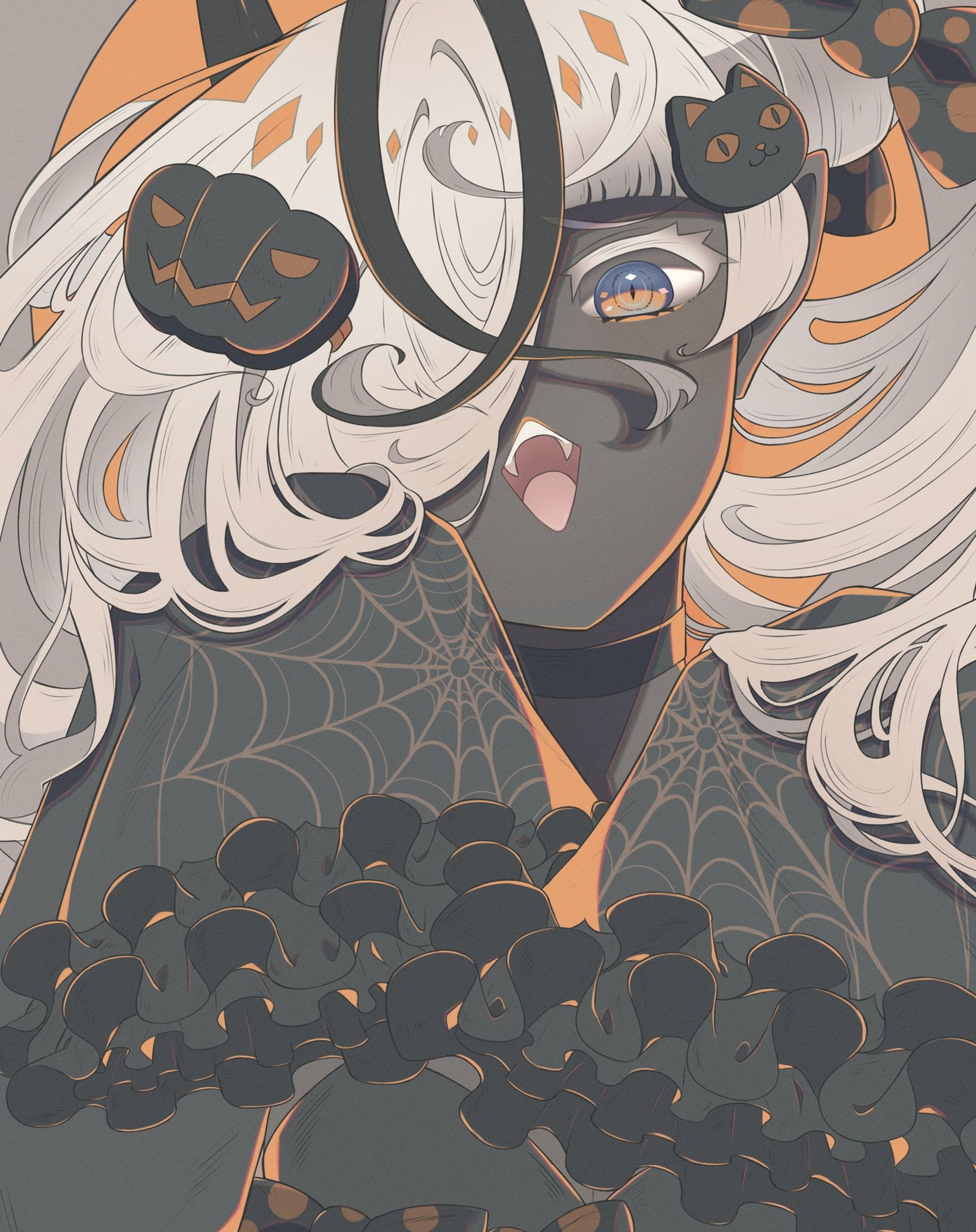 Trick or Treat !
#halloween #originalcharacter #創作イラスト #イラスト #創作-1