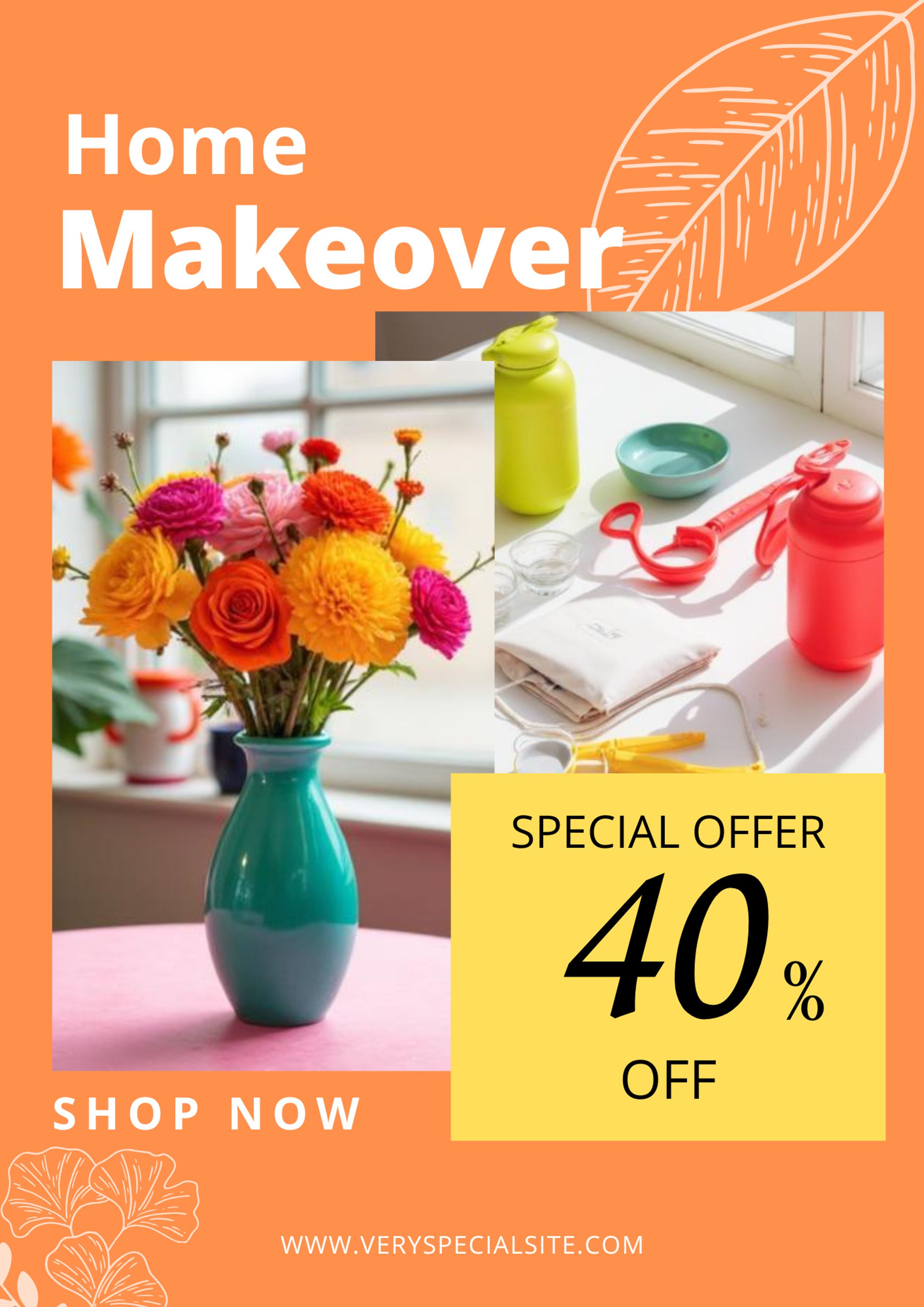 雑貨のセールチラシ-1