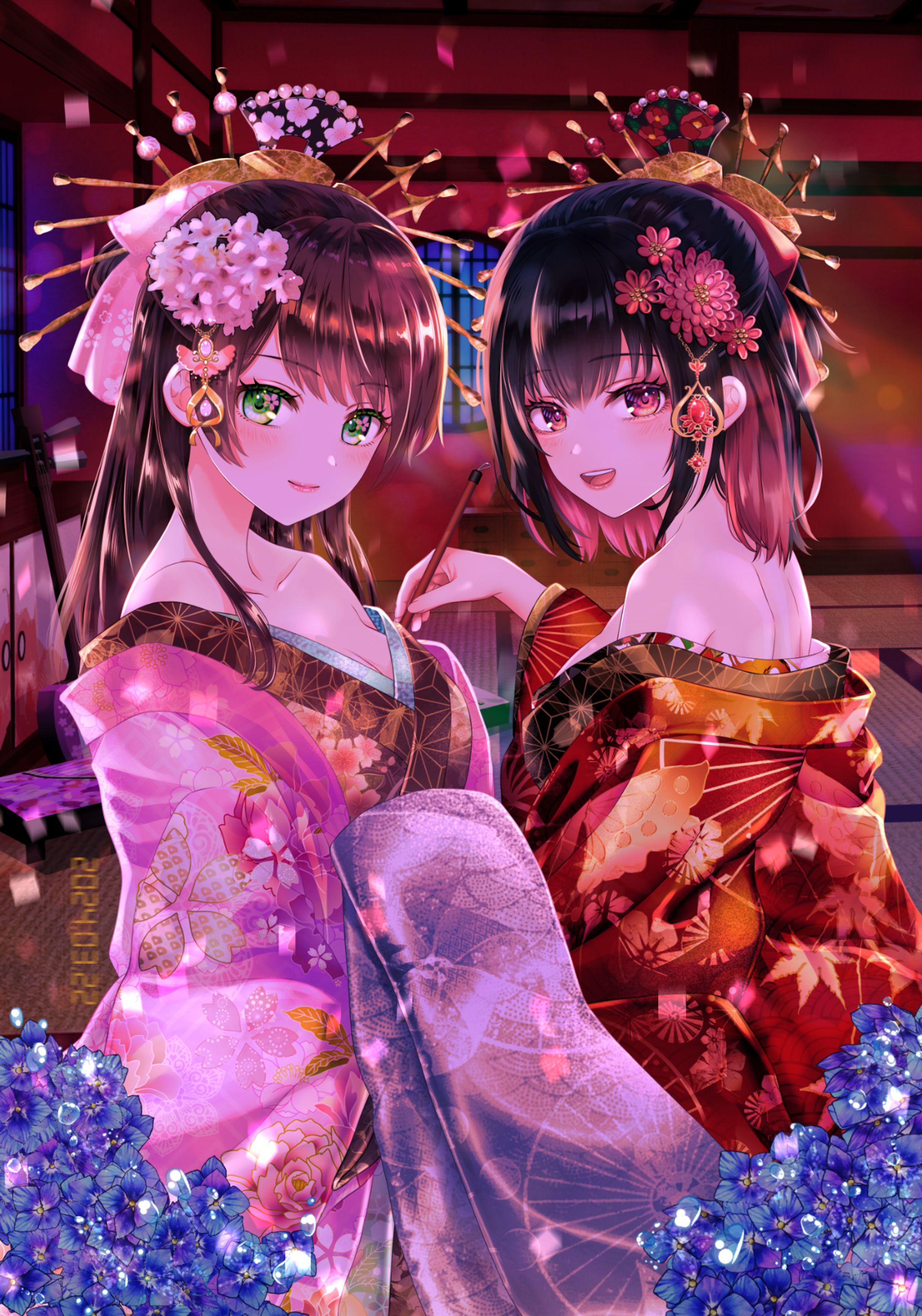 吉原ラメント/亜沙 歌ってみた【covered by るびい&さくら様】【オリジナルMV】 -1