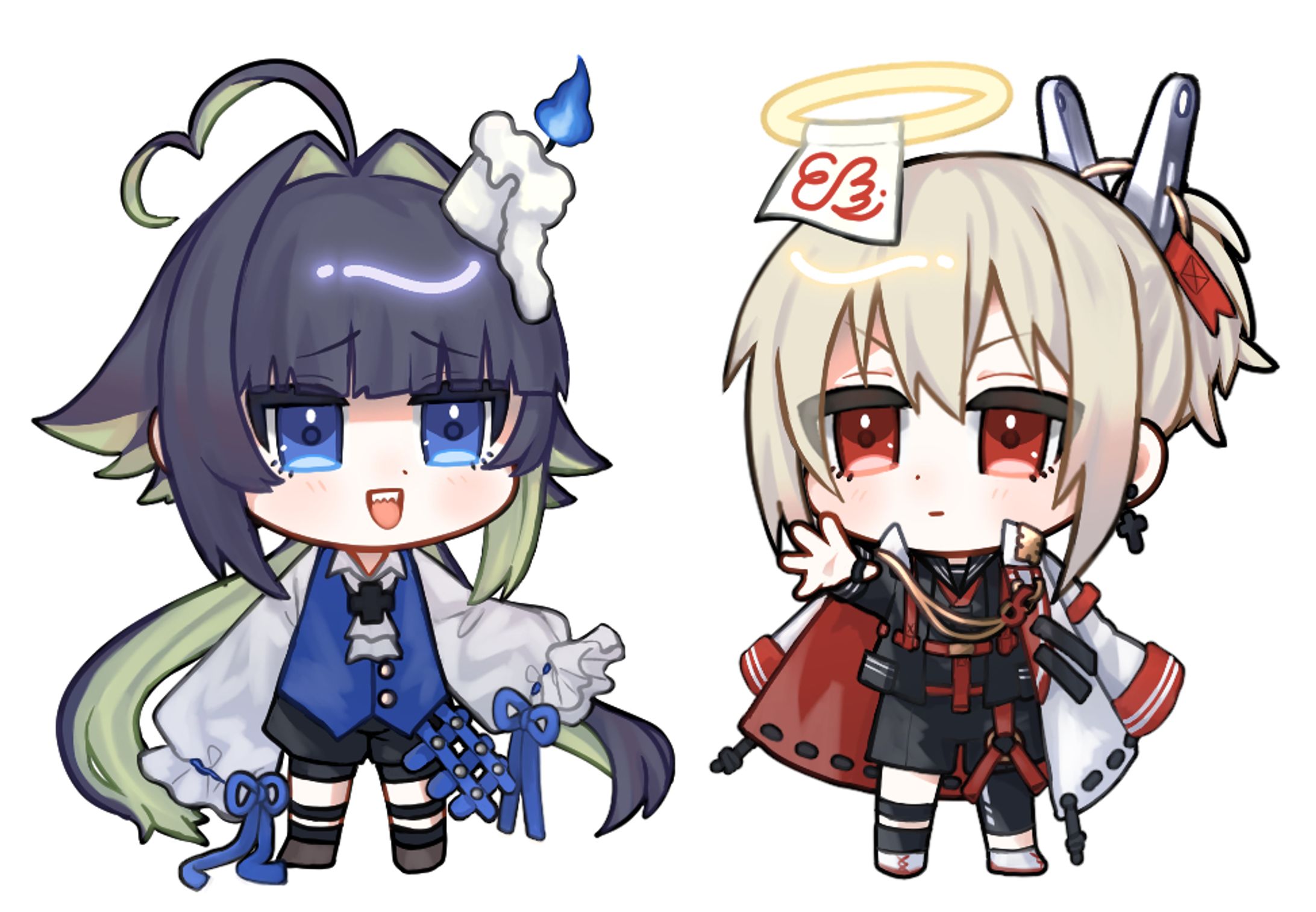 【個人制作】ミニキャライラスト【2022】-1