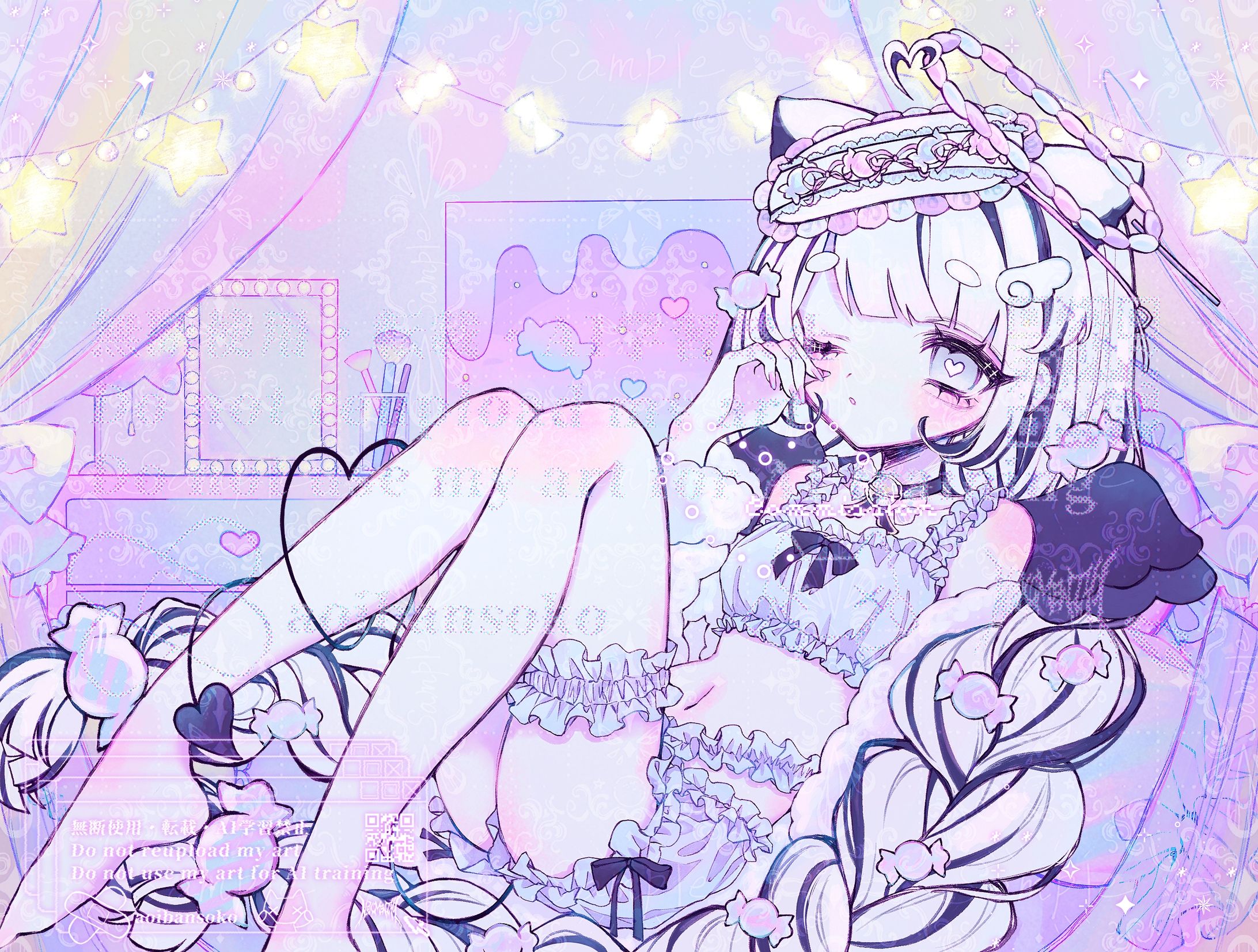 黑天にゃぎ。様 活動用イラスト・背景-1