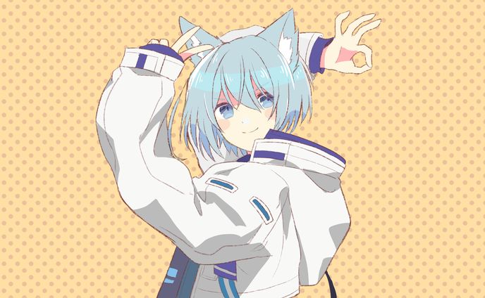 Vtuber　雨宮ろろ様　動画イラスト