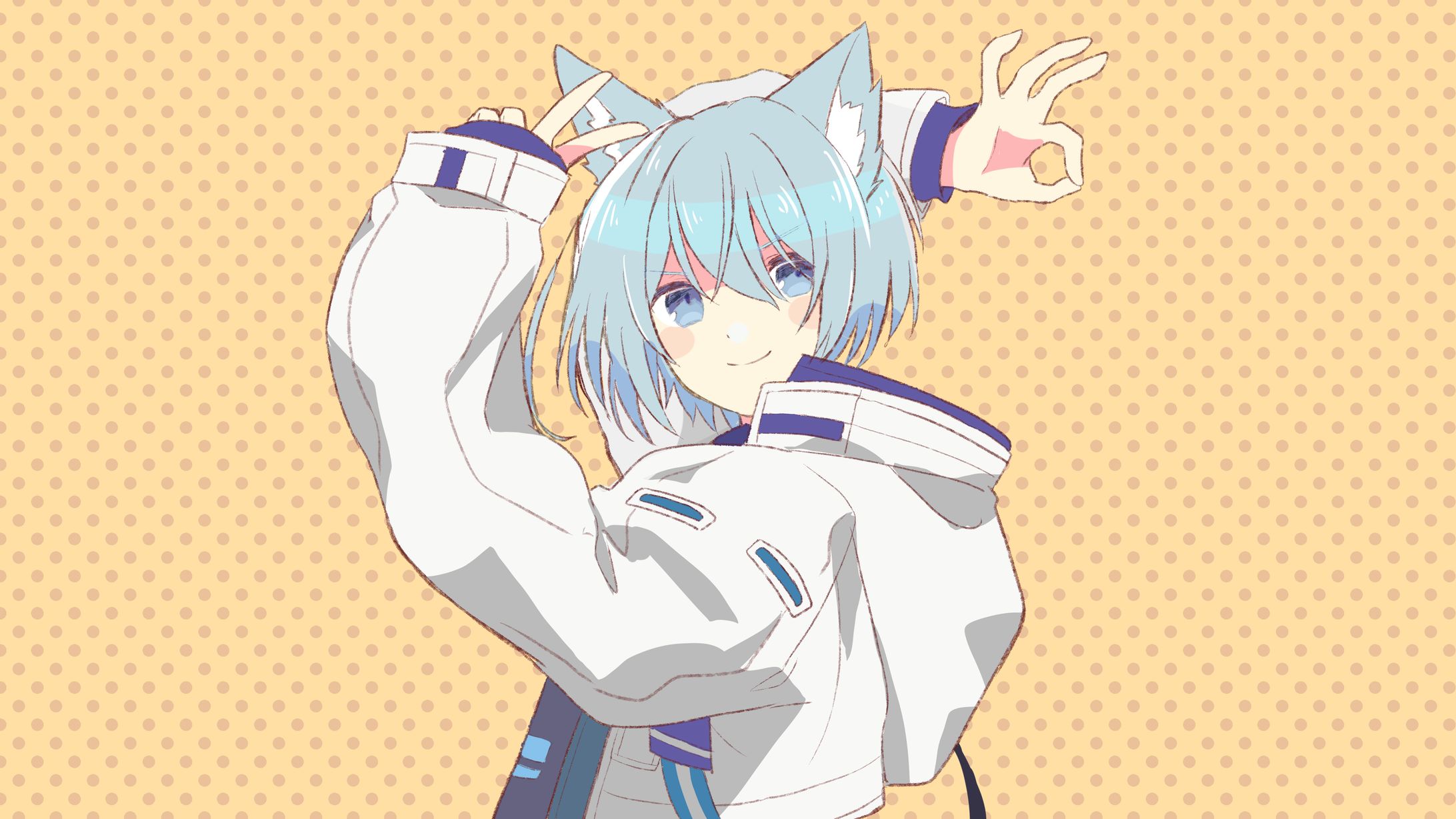 Vtuber　雨宮ろろ様　動画イラスト-1