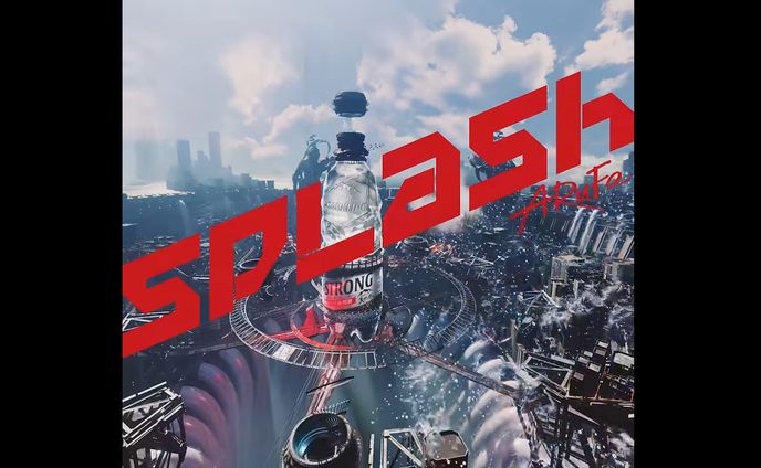 ARuFa『SPLaSh』文字デザイン