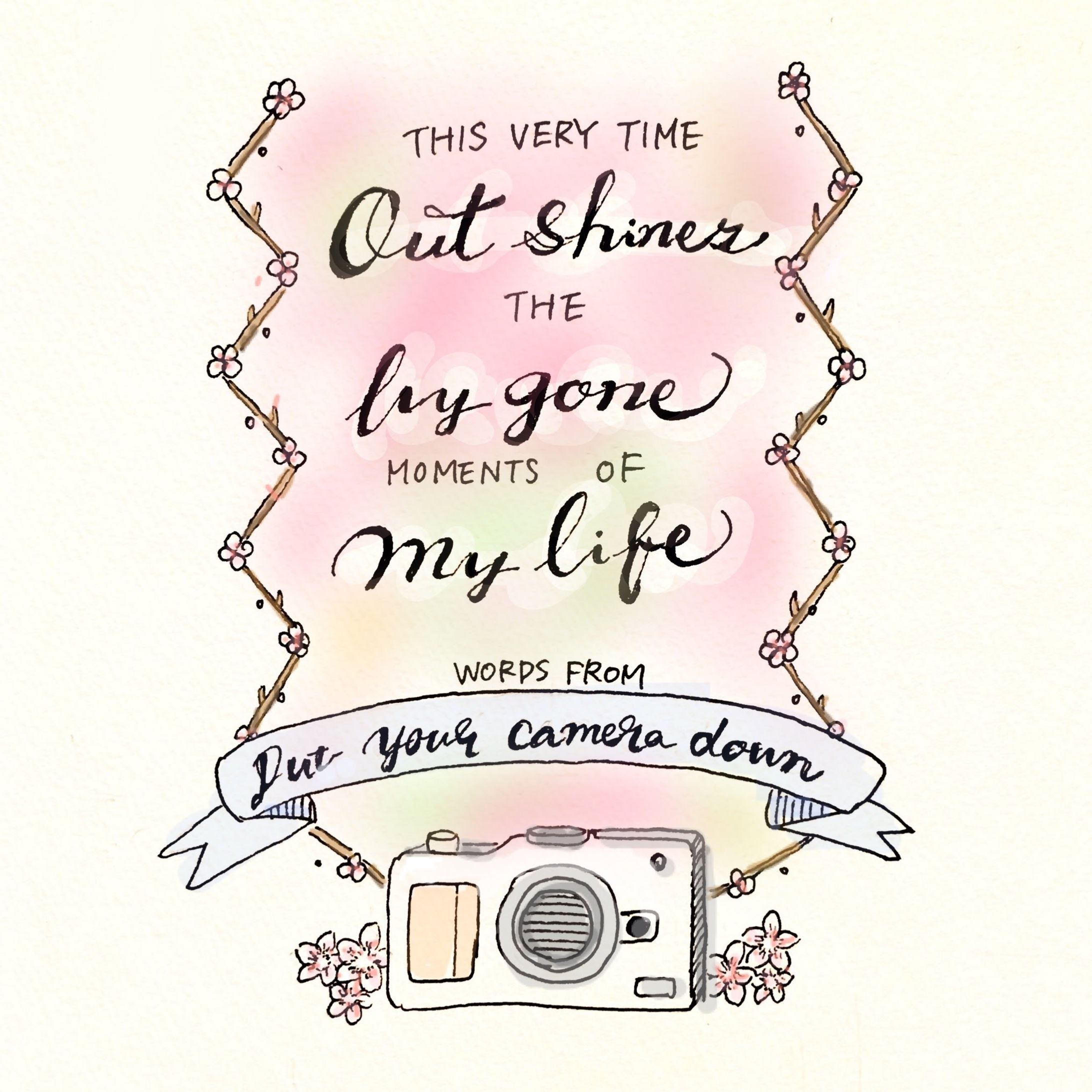 "Put your camera down"(閃光少女)-1