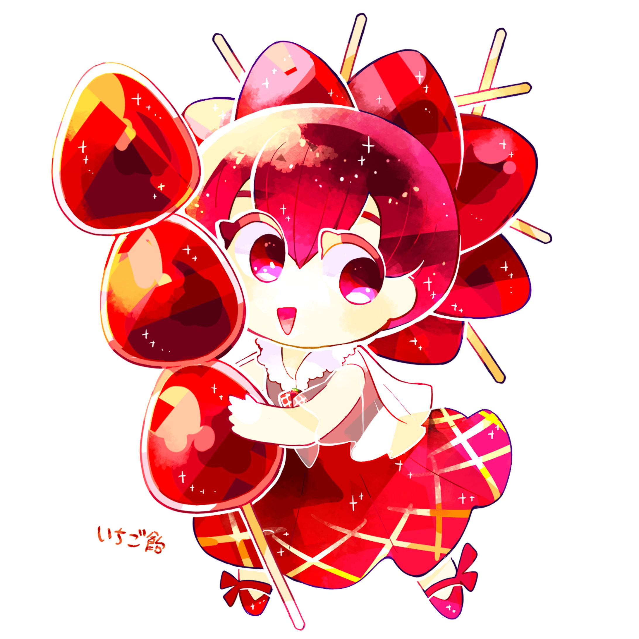 いちご飴-1