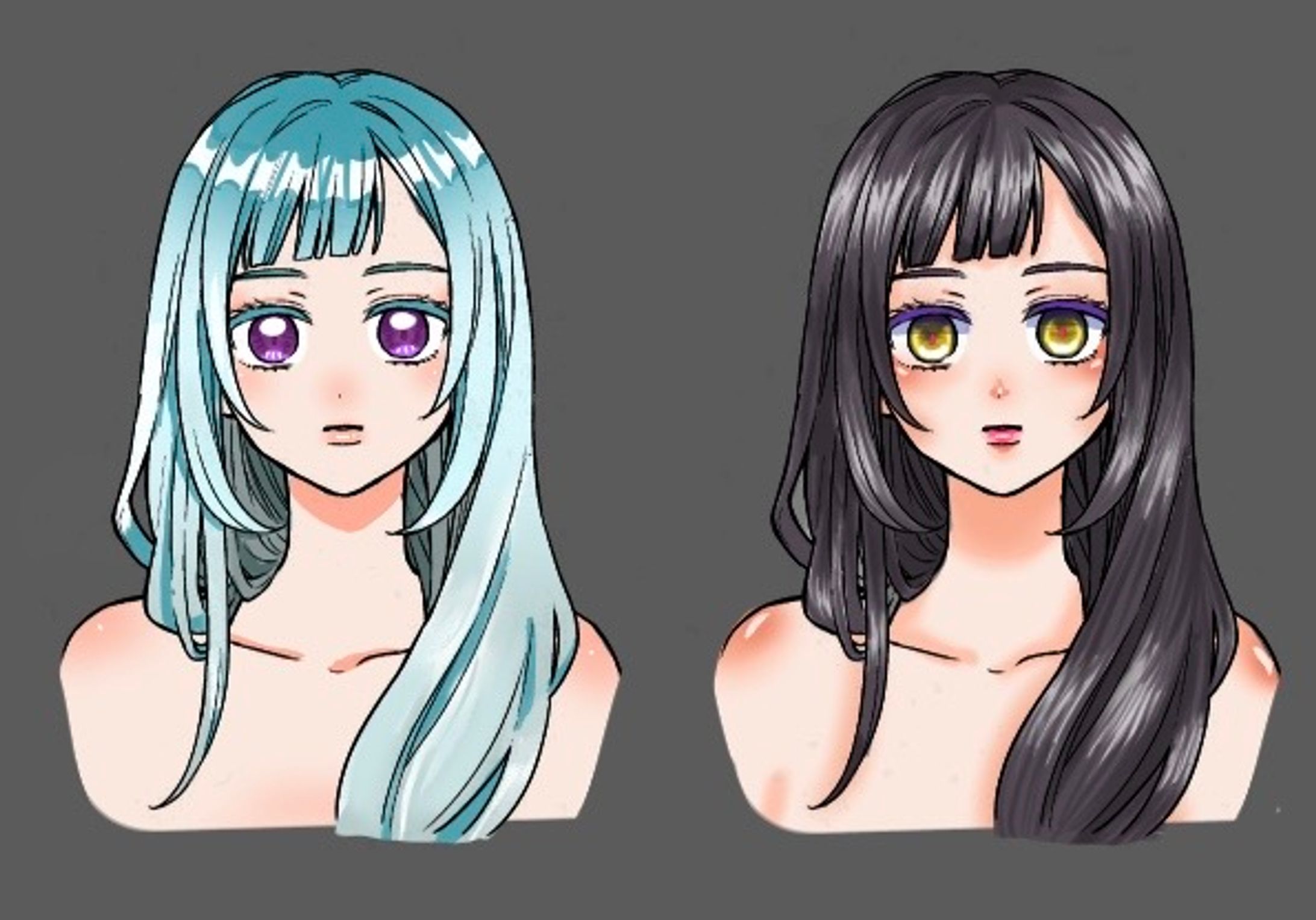 線画:フリー素材のものを使用③-1