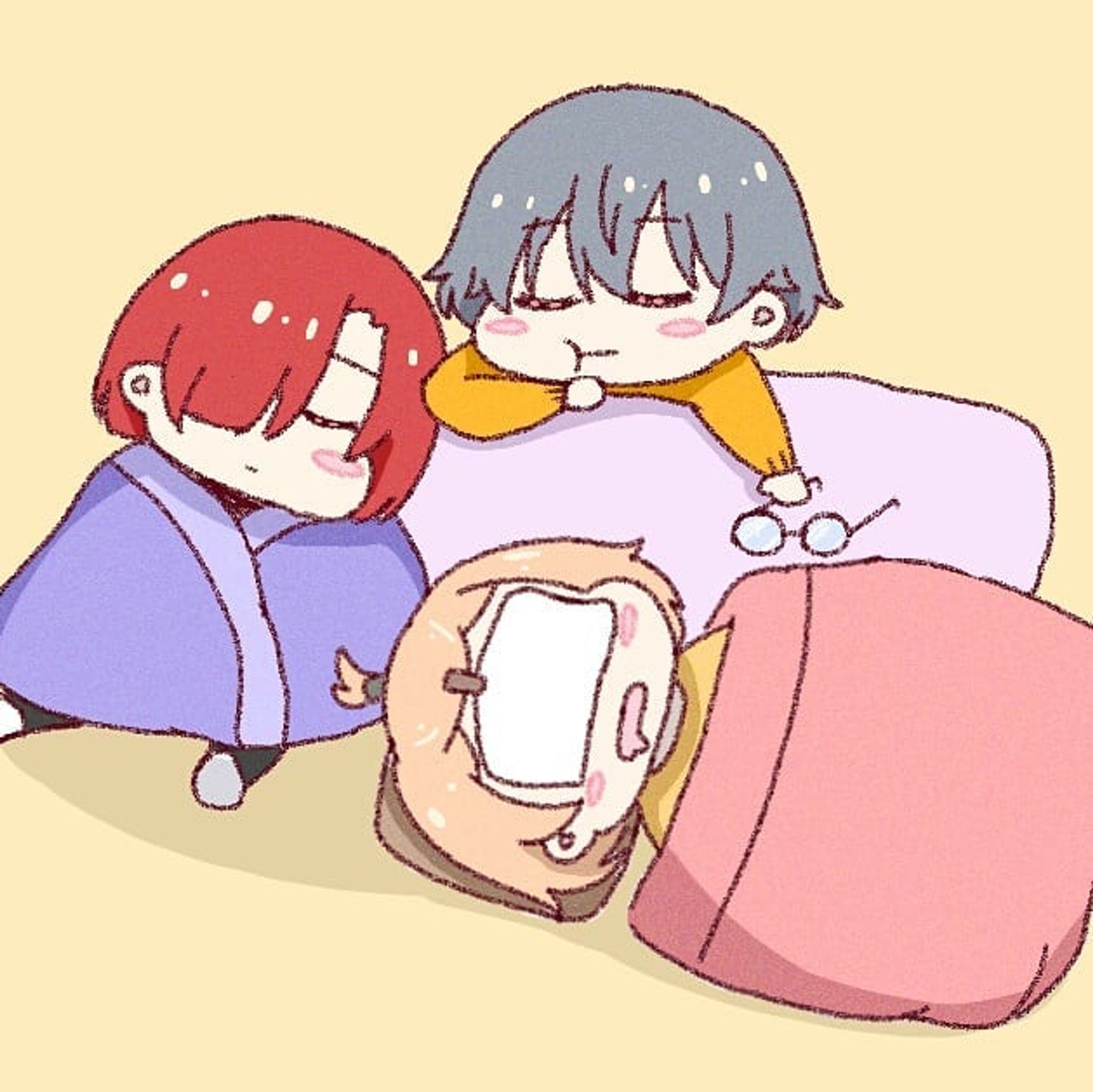 Sleeping trio
.
.
.
#beepblopocs #project_Ø #digitalart #IbispaintX-1
