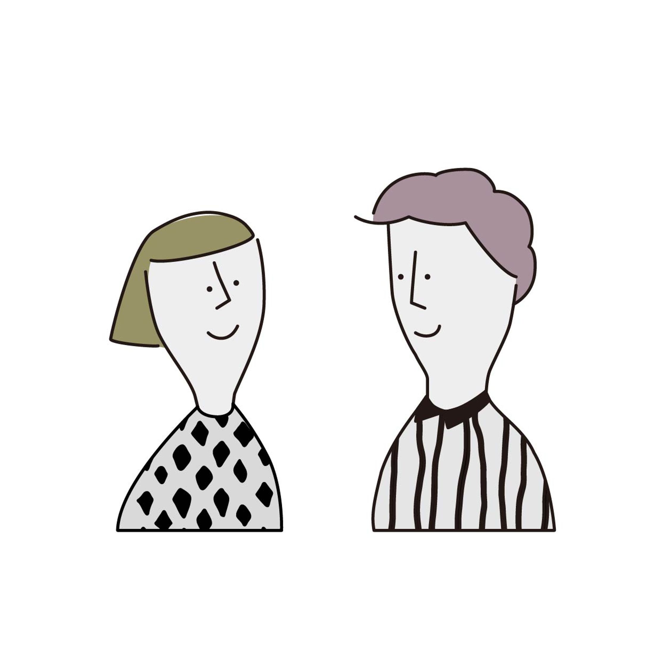 イラスト、ショップカード、名刺-1