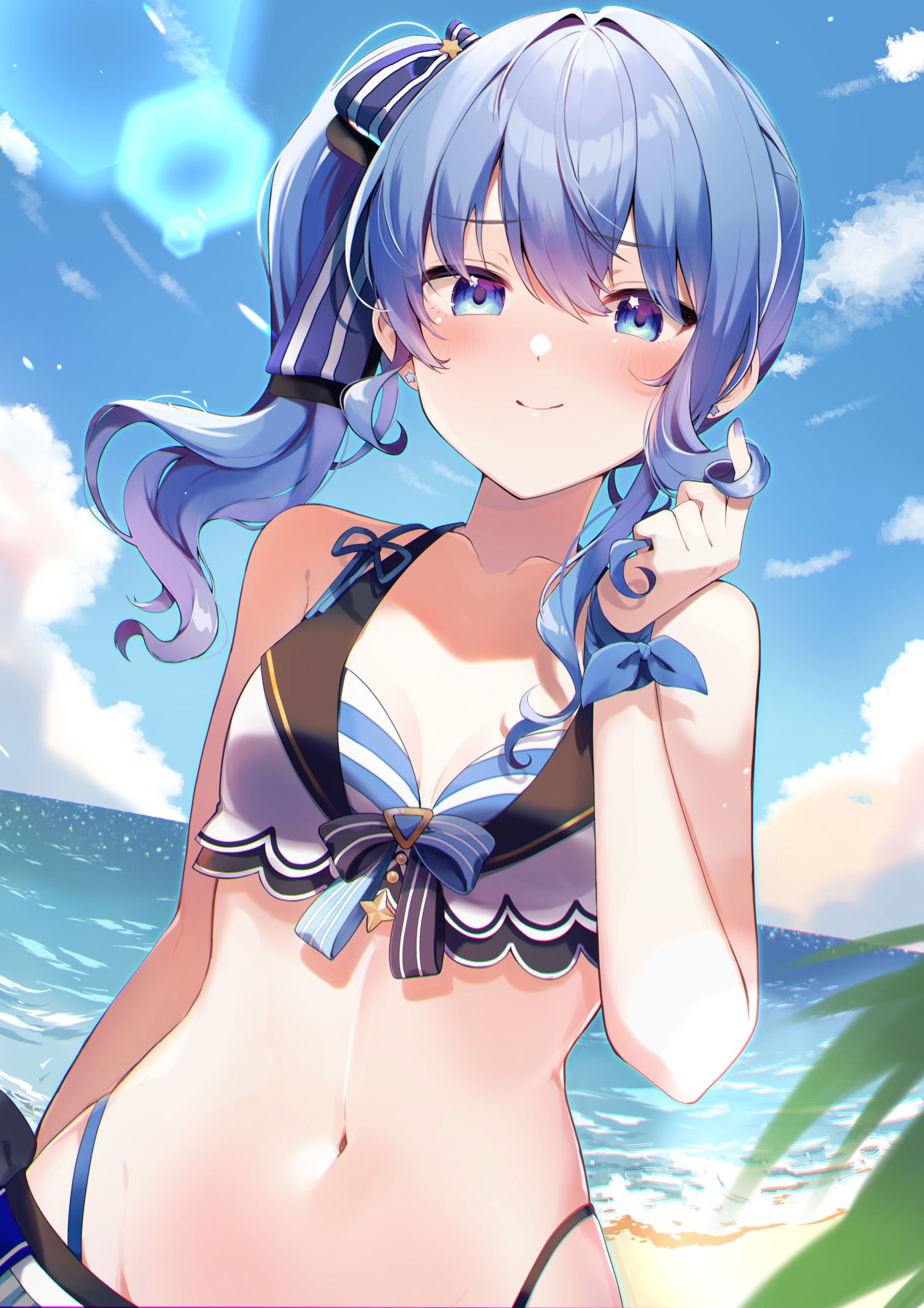 【FA】星街すいせい水着イラスト-1
