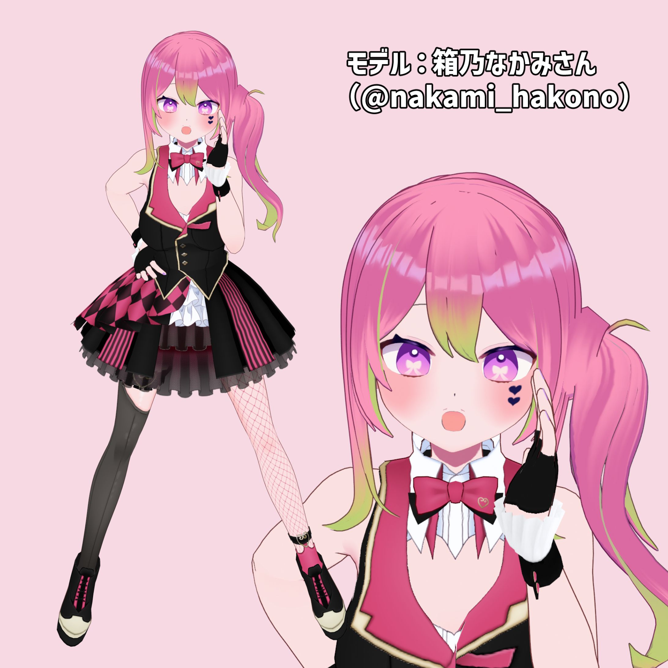 2024年9月　箱乃なかみさん新衣装・新髪型-1