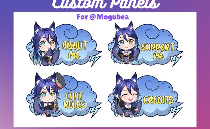 logo、panels