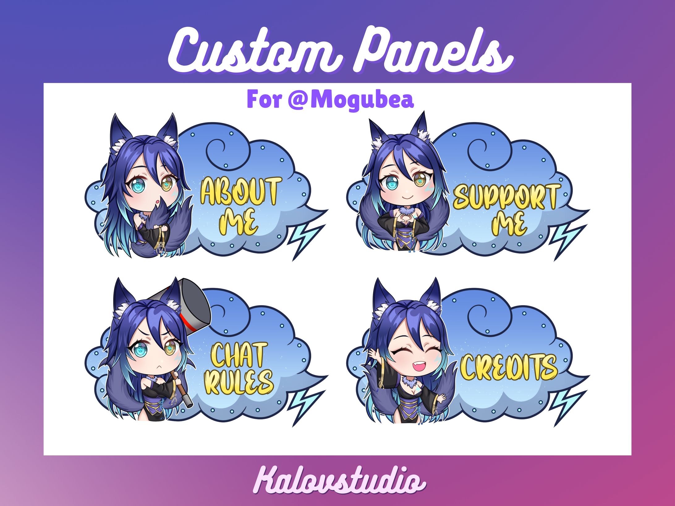 Panels for Mogubea-1
