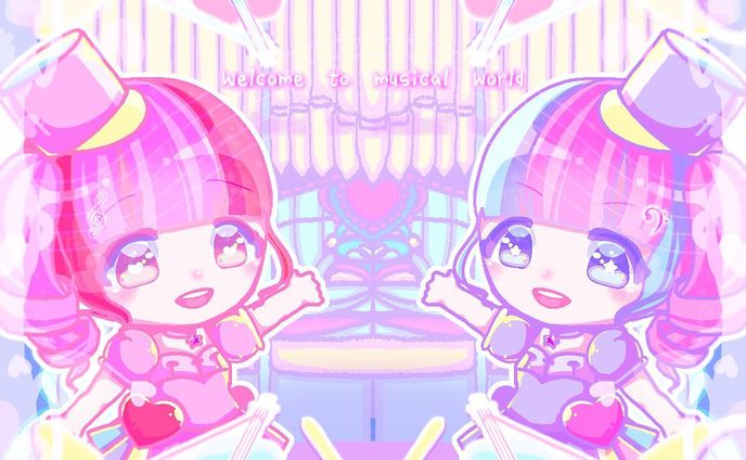 【オリジナルイラスト】 Welcome to musical world!