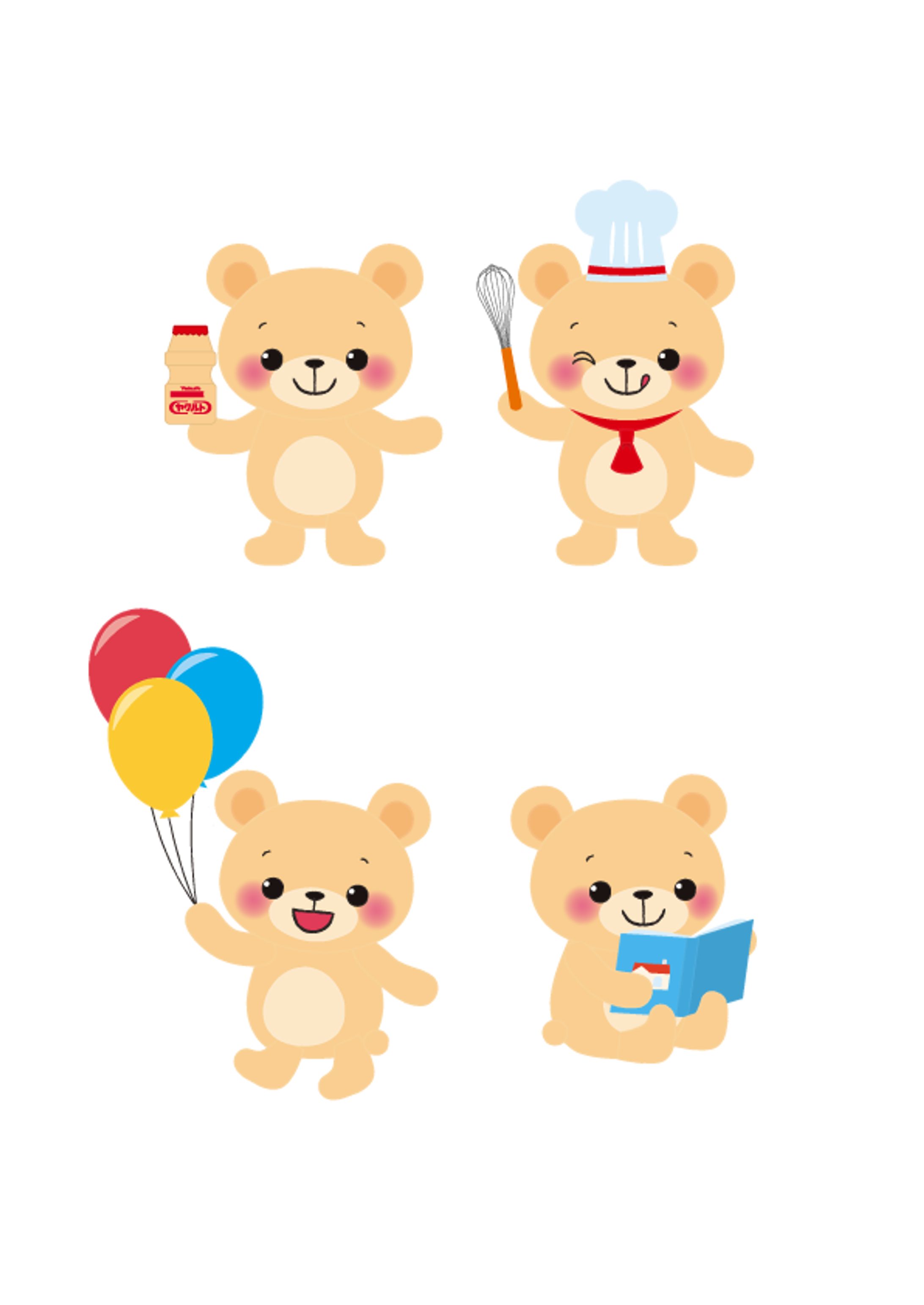 保育園の壁面キャラクター-1