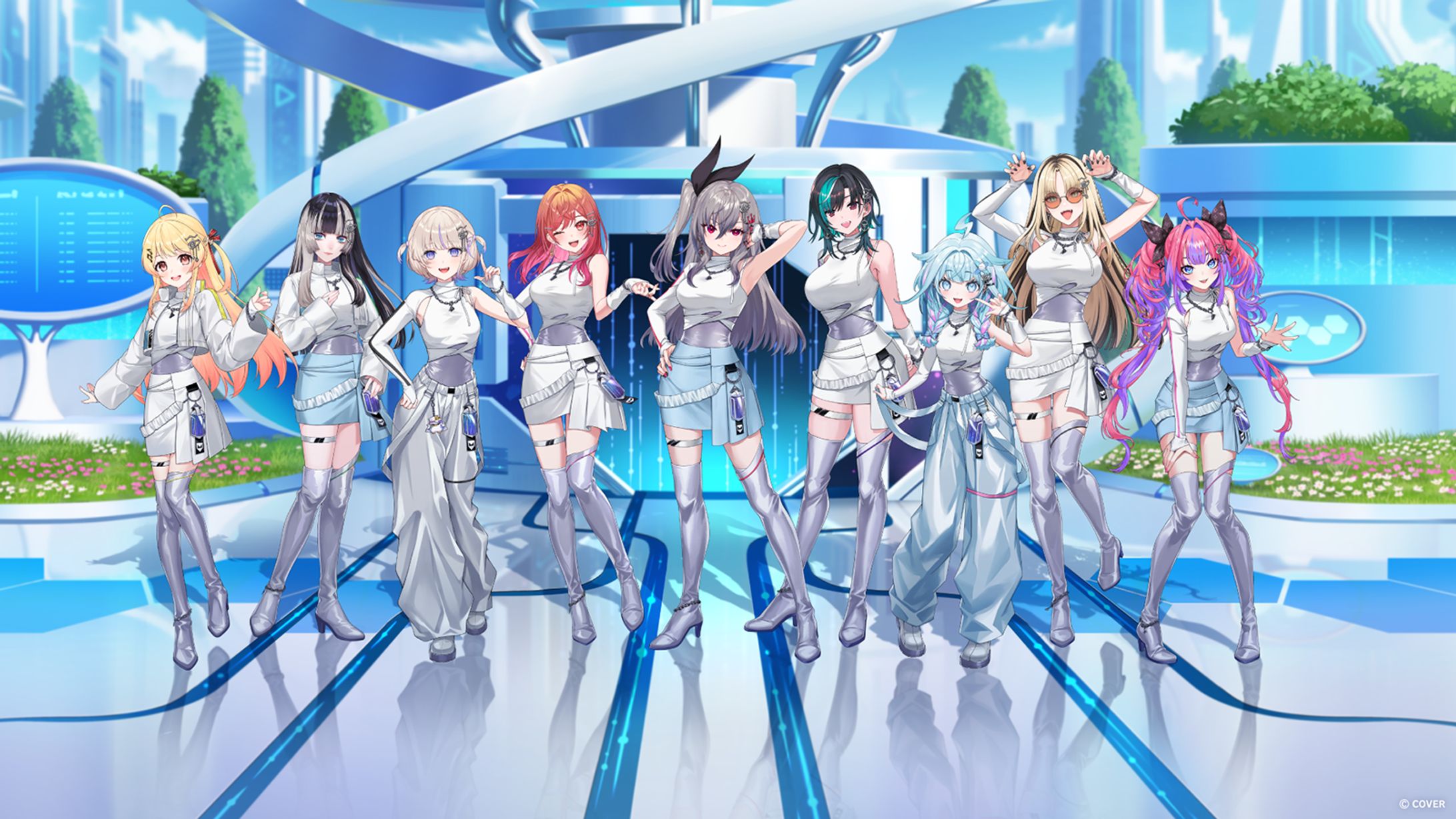 『hololive SUPER EXPO 2026』キービジュアル(FLOW GLOW)-1