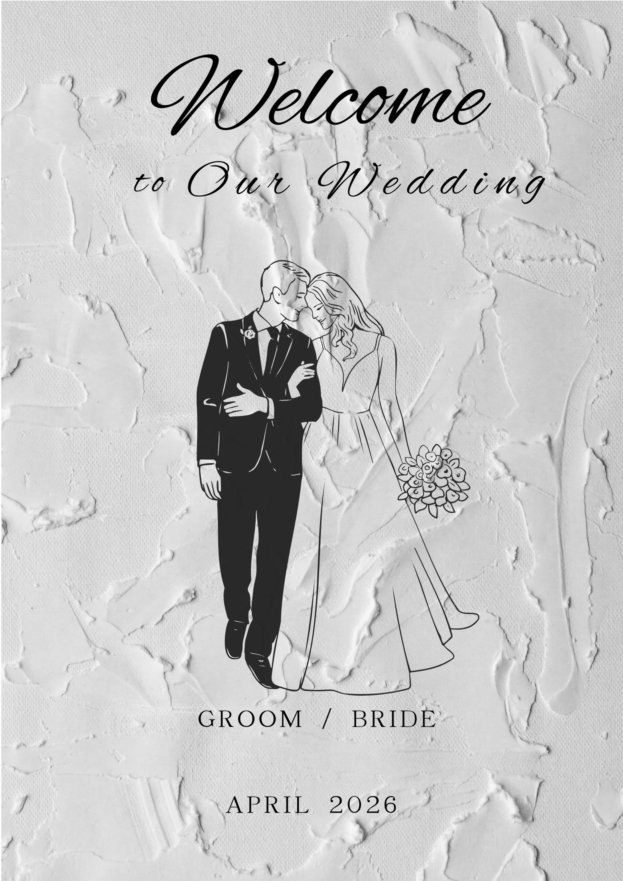 Weddingウェルカムボード-1