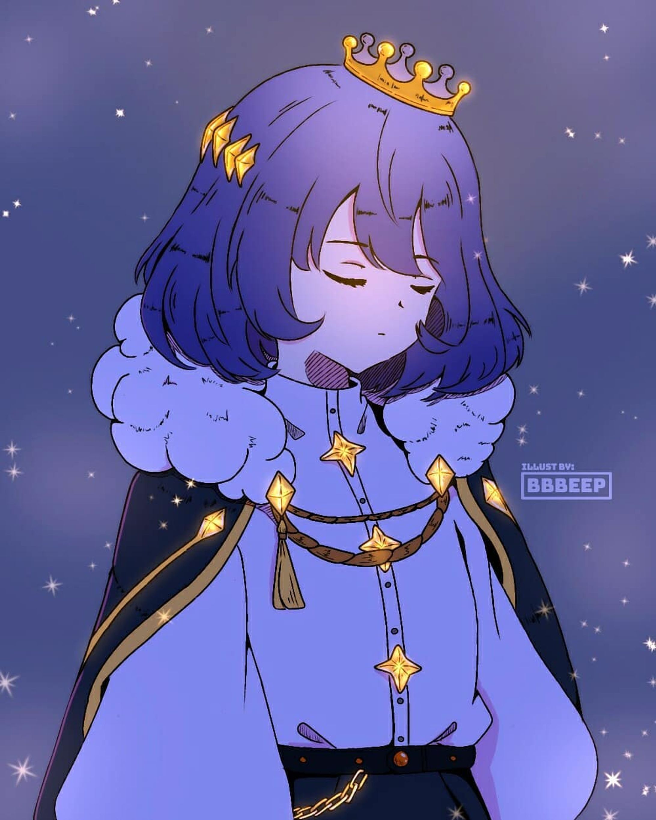 Among the stars, Cosmo is waiting for someone
.
.
.
#illustration #art #originalcharacter #ibispaintx #digitalart #oc #beepblopocs-1