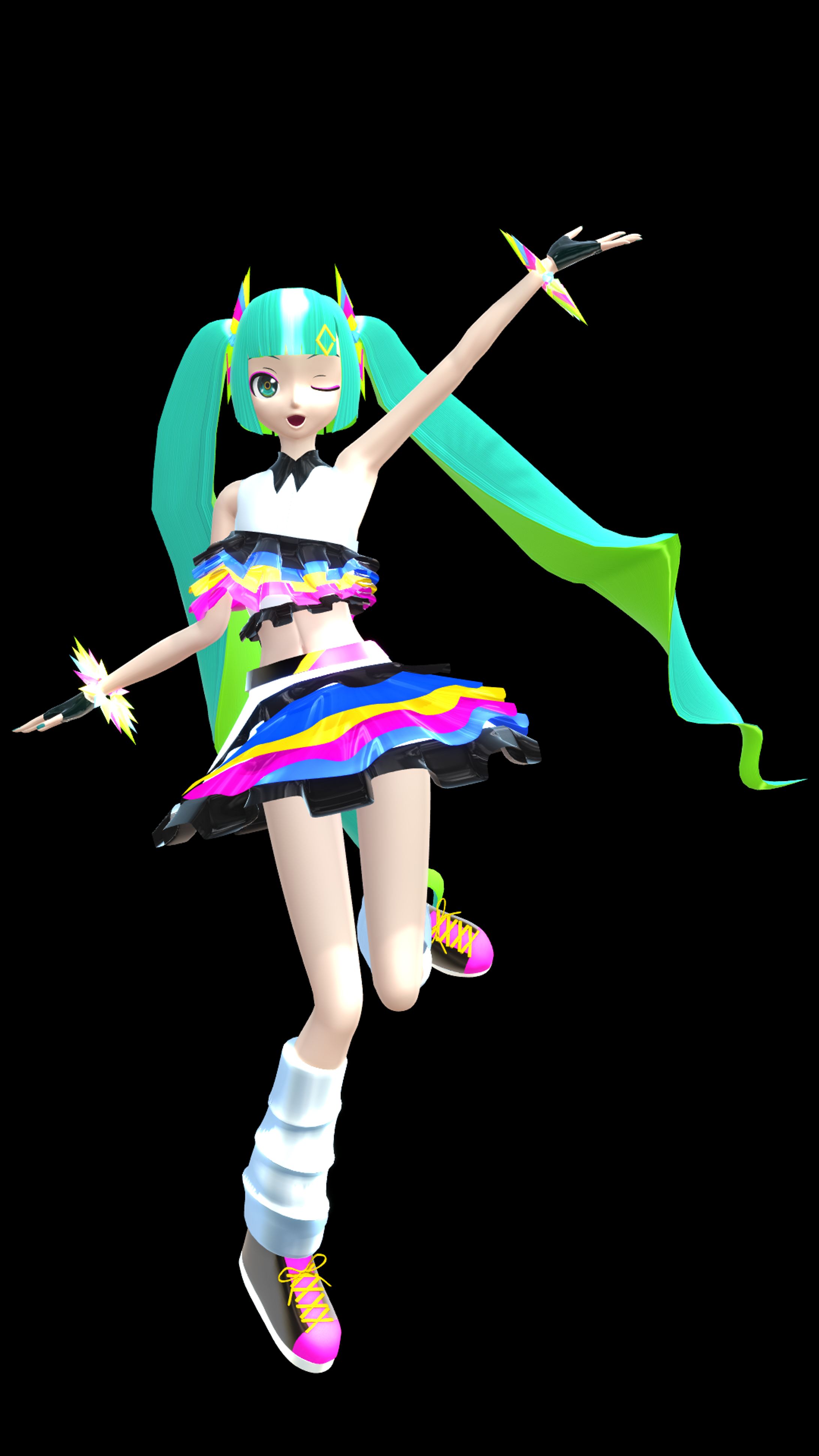 Koala_p式DIVAっぽいど初音ミク改変catch the wave-1