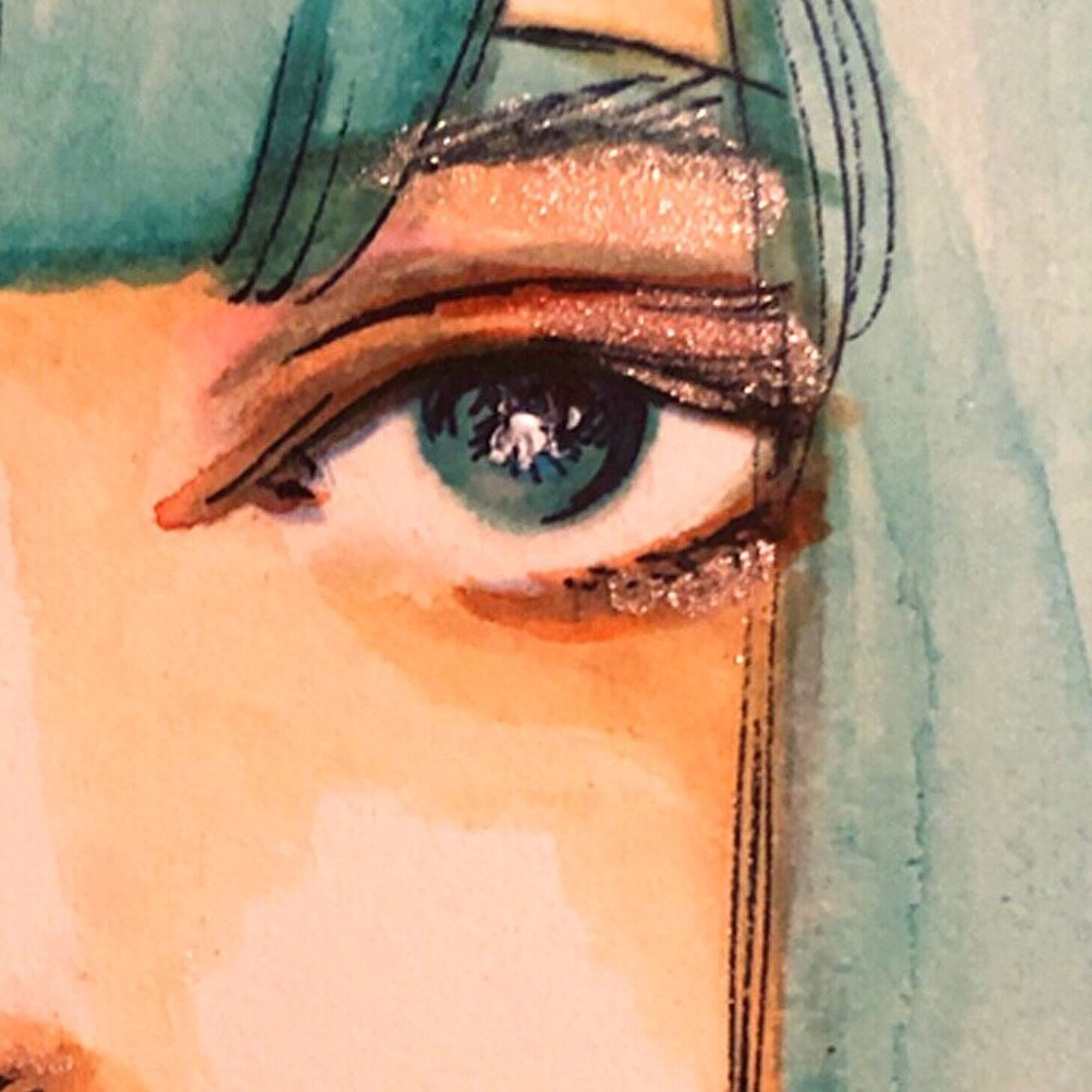2019年個展 "Augen"フライヤー-1