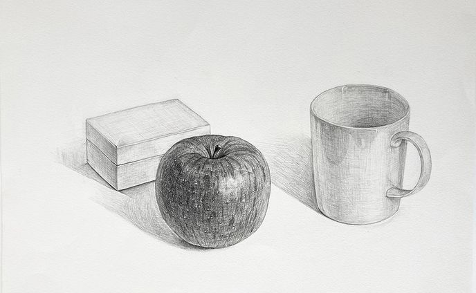 デッサン、同人作品