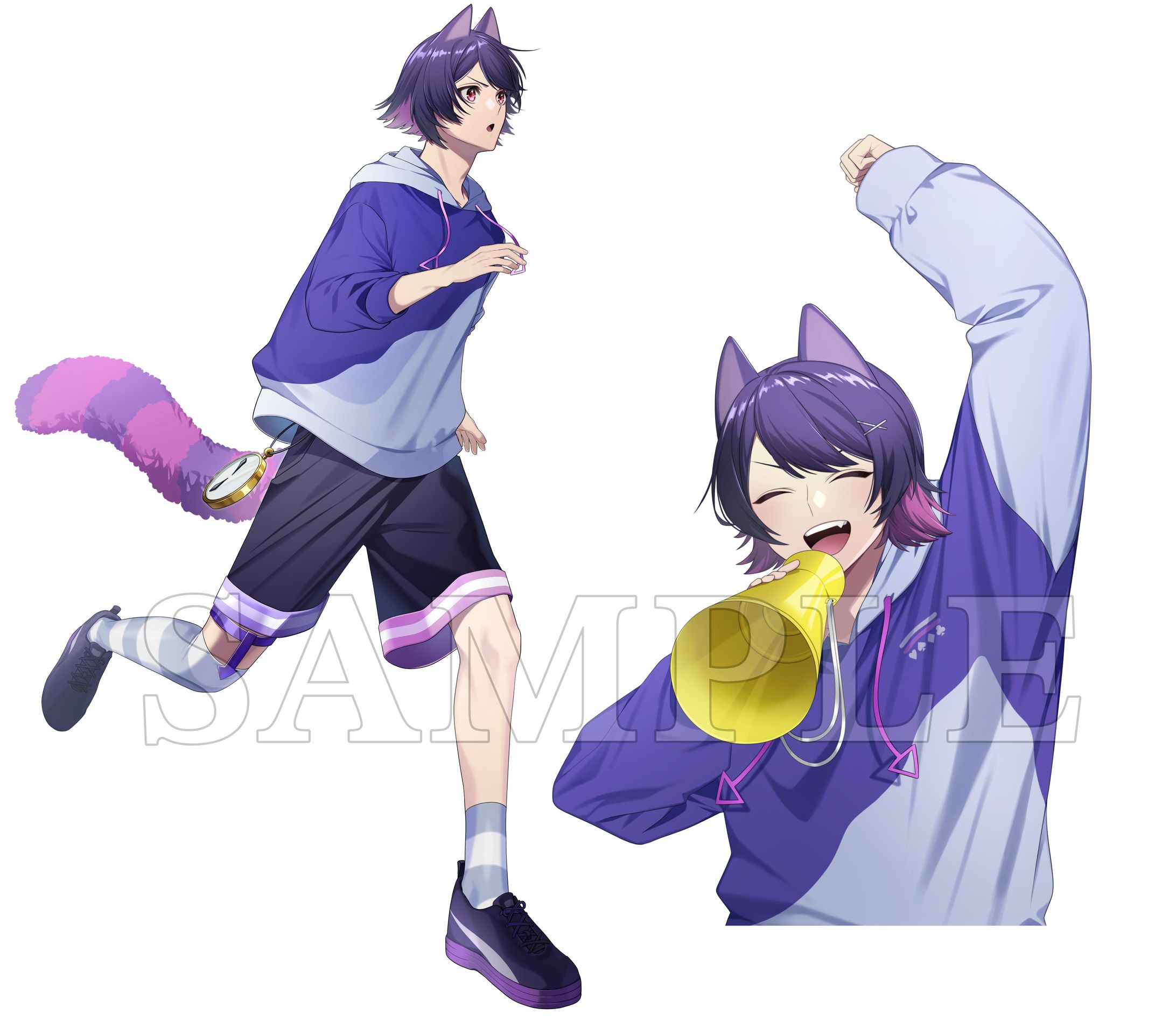 【MV立ち絵、バストアップ】『イマジネーション』MVイラスト-1