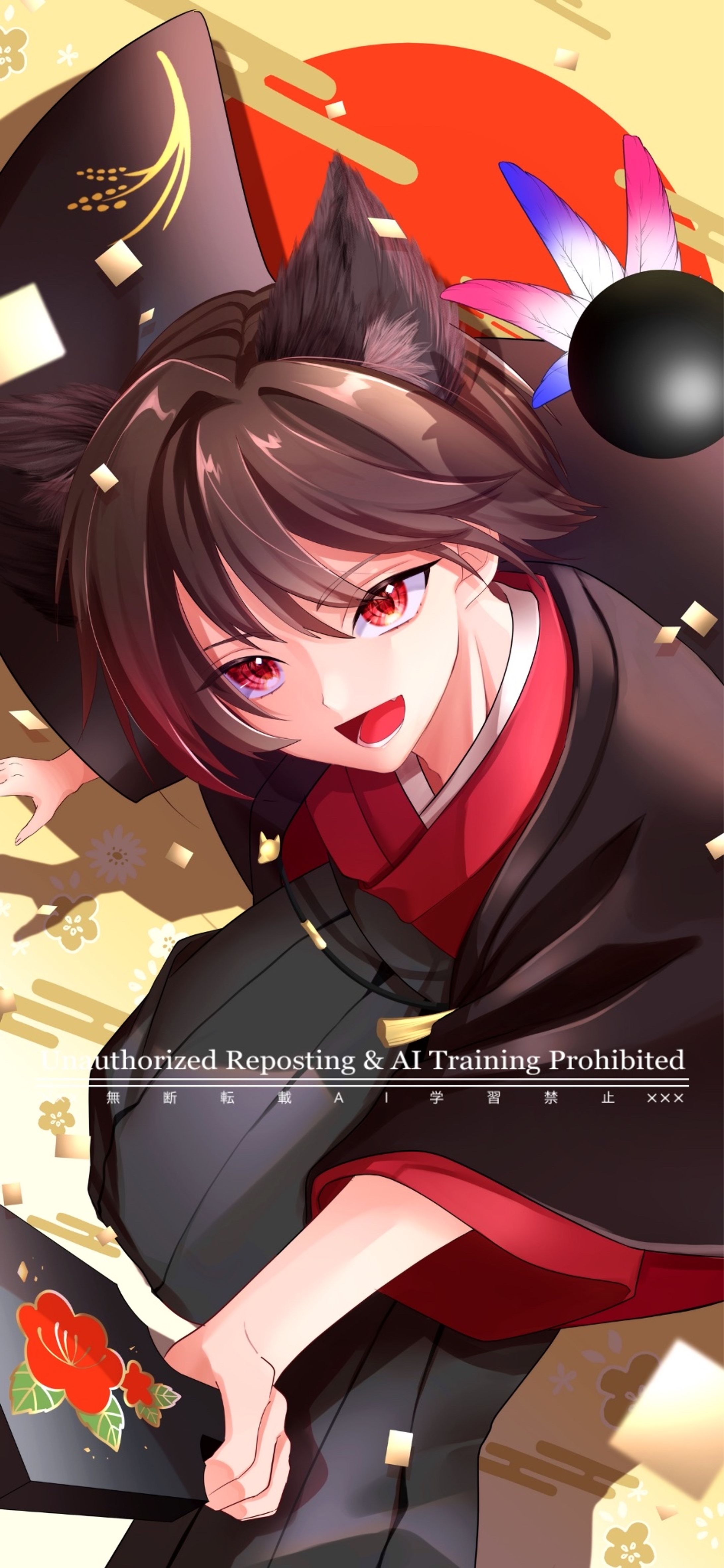 【お仕事】 Zakkii様 スマホホーム画面用一枚絵イラスト＋衣装デザイン-1