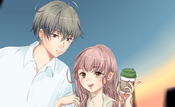 カップルイラスト