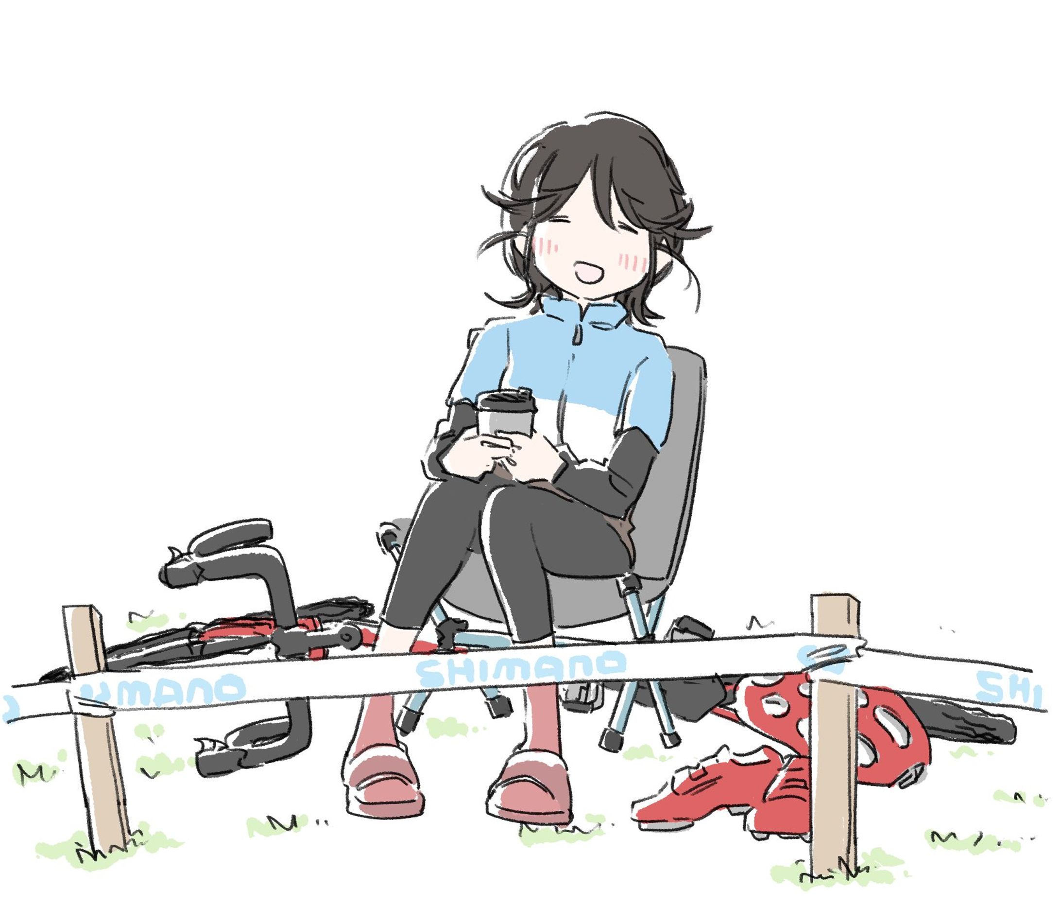 シクロクロスの詩玄ちゃん-1