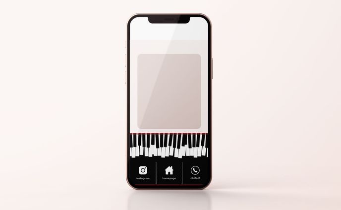 ピアノ教室LINEリッチメニュー