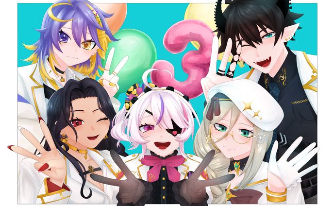 ILUNA応援広告イラスト