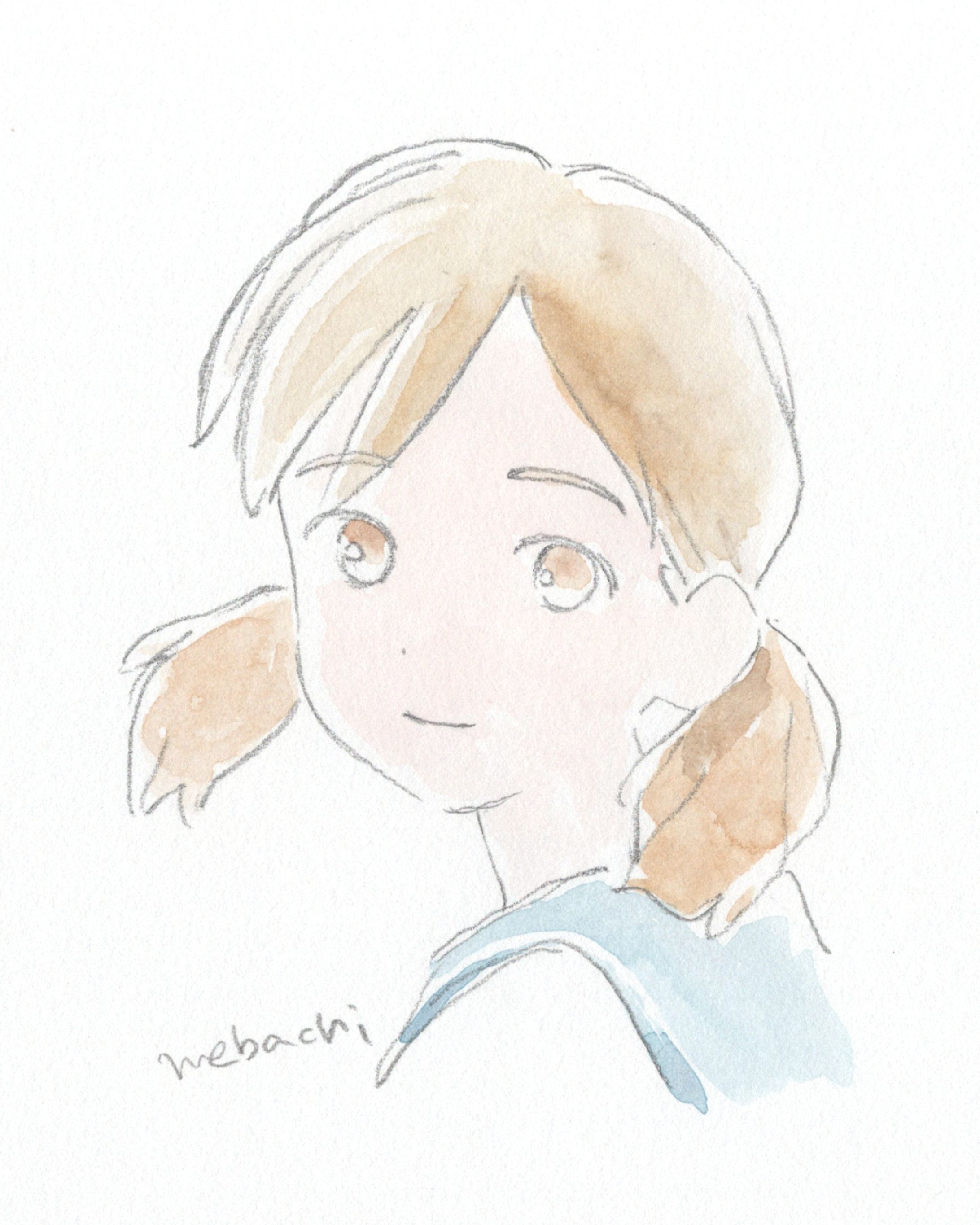 NHK 特集アニメ「cocoon～ある夏の少女たちより～」キャラクターデザイン-1