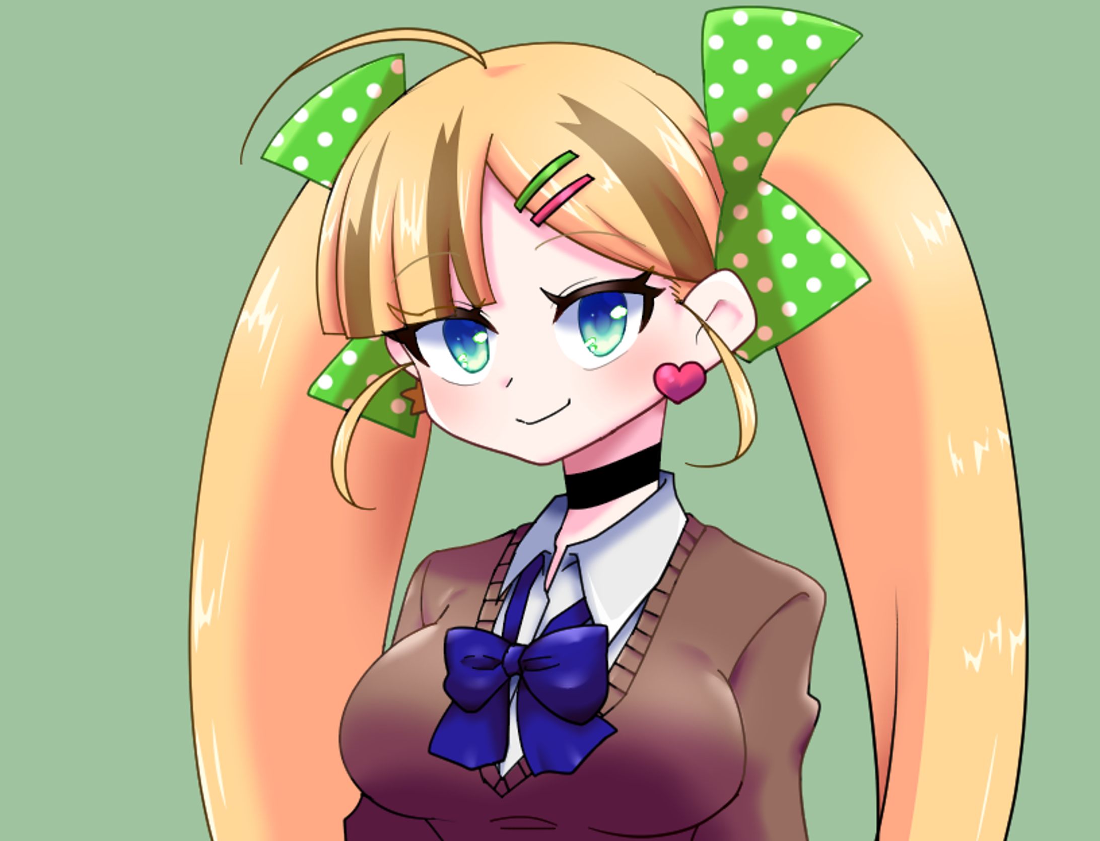 ノベルゲーム用キャラ立ち絵-1