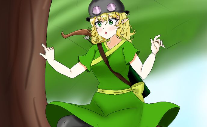 オリキャラ エルフの子