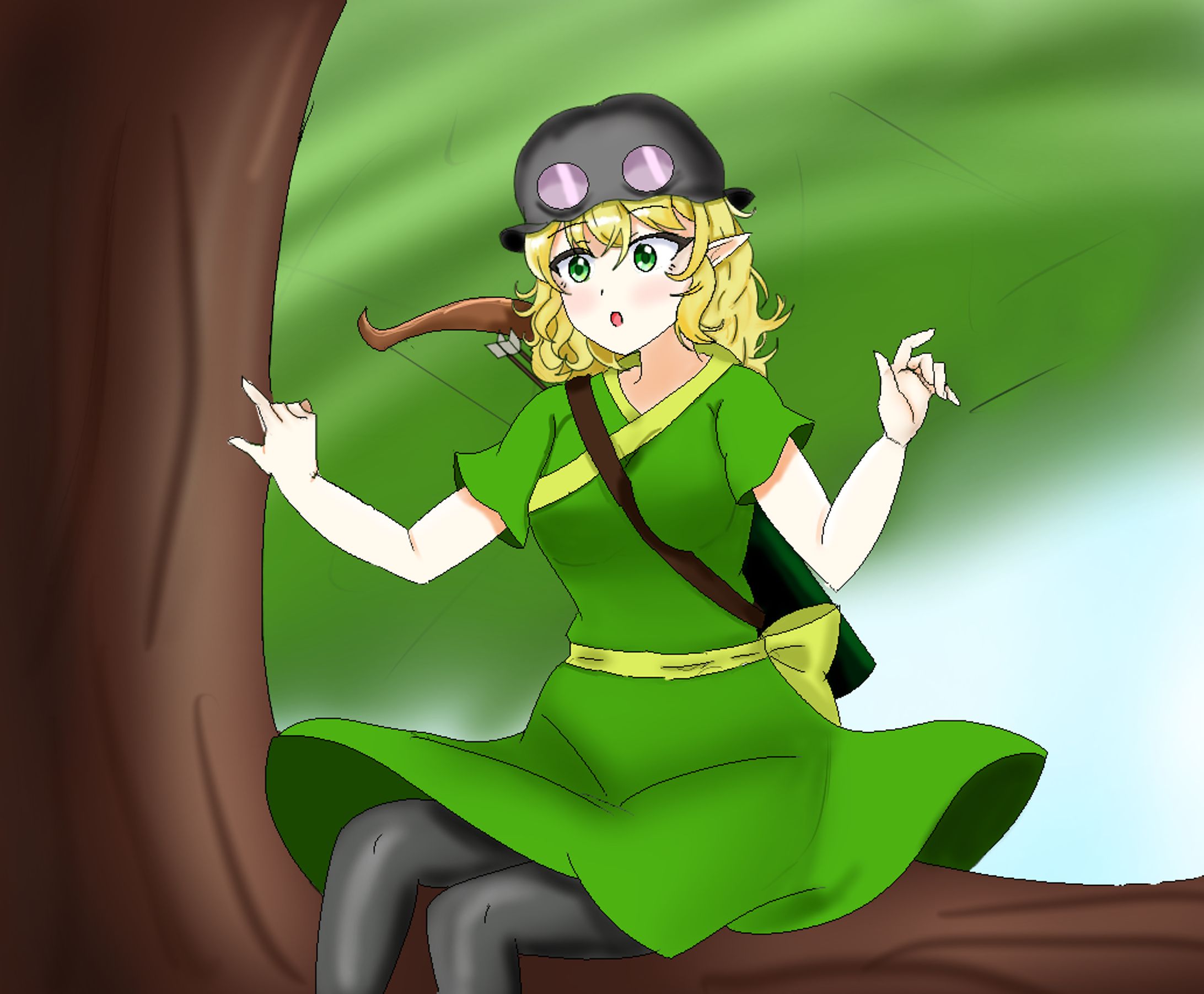 オリキャラ エルフの子-1
