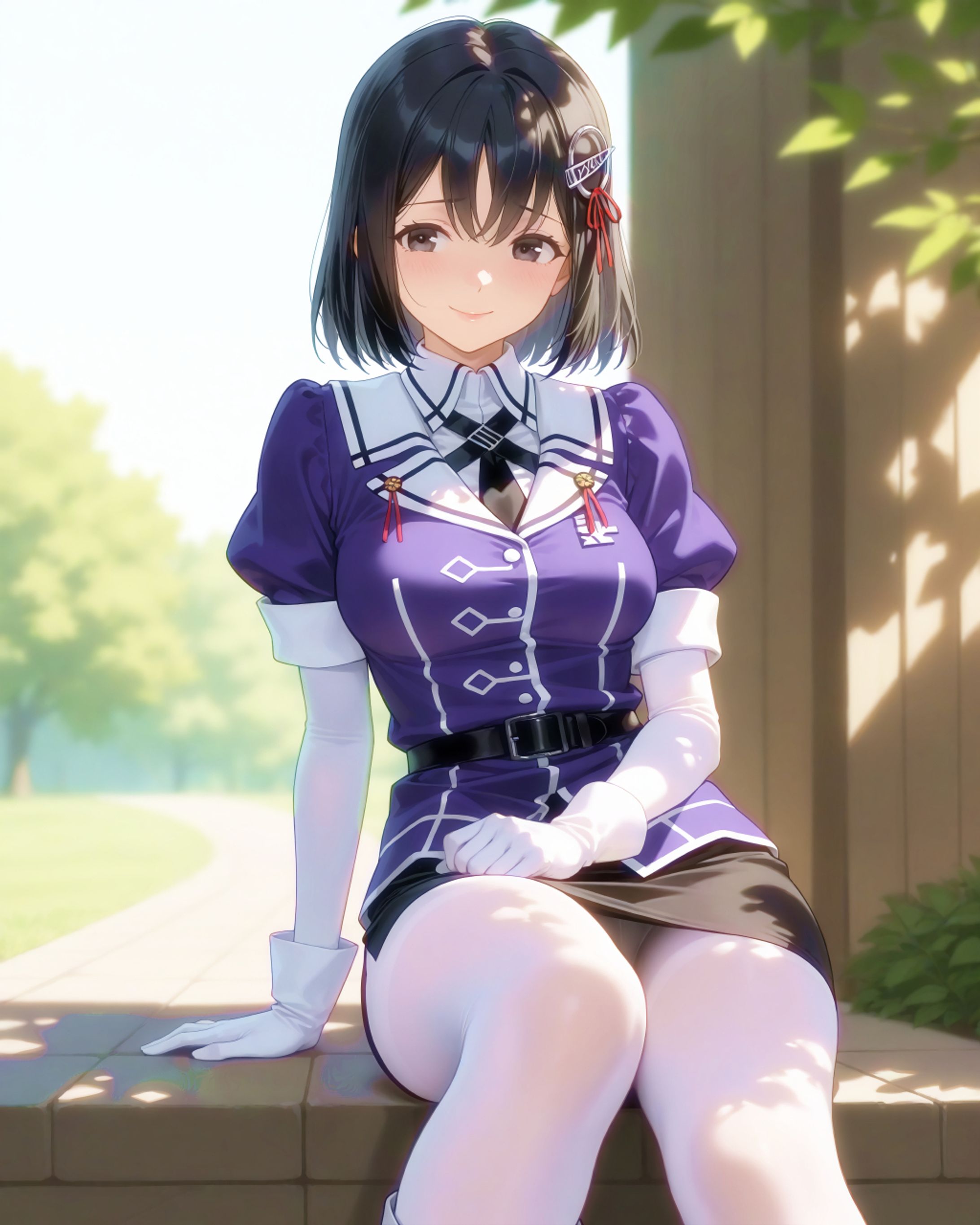 休憩する羽黒-1