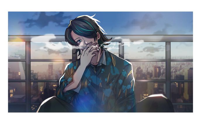 柳田吾郎 さま｜サムネイルイラスト