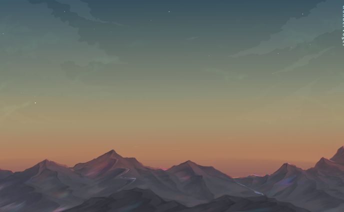 風景イラスト