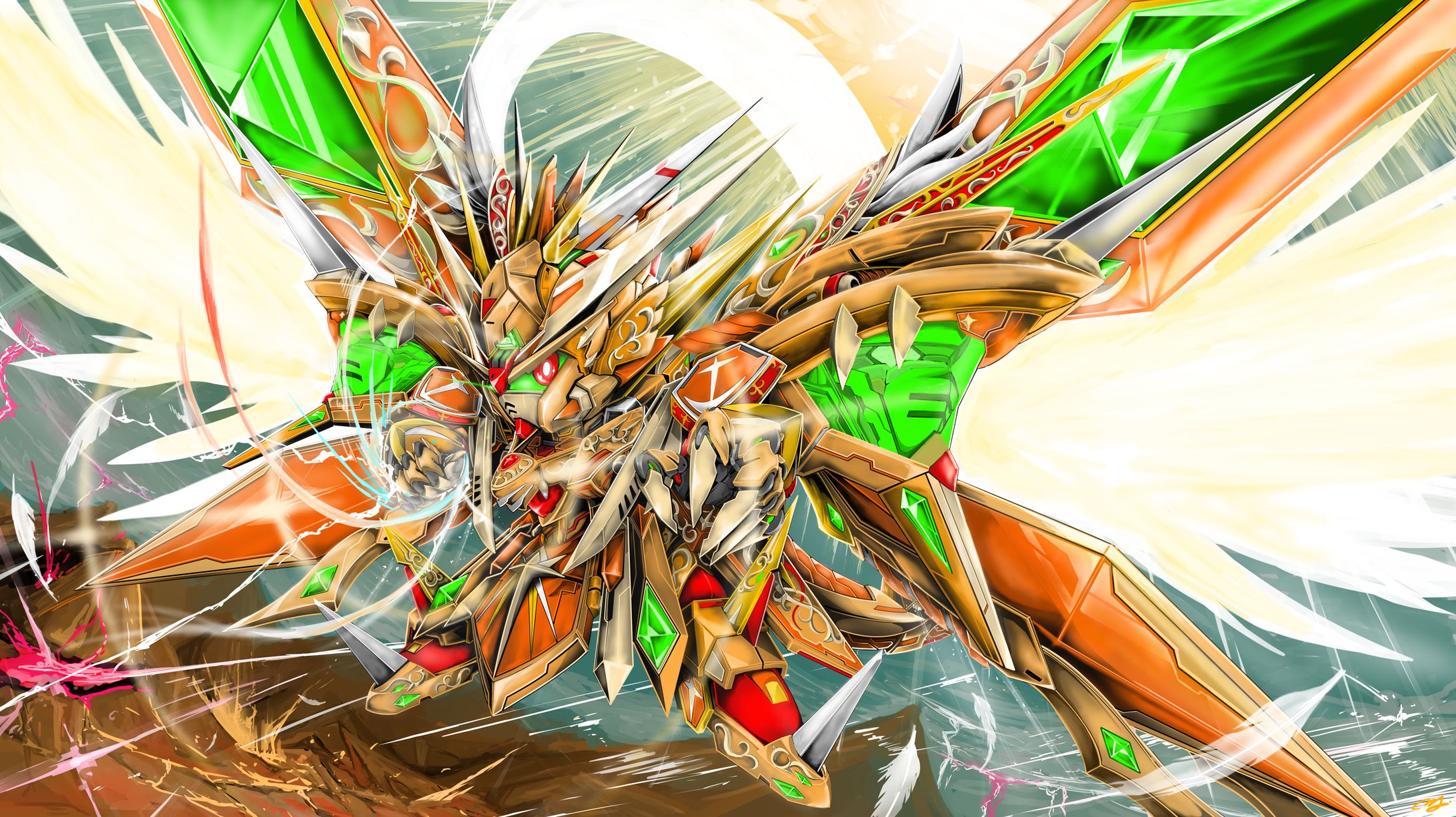 趣味で描いたSスペリオルドラゴン-1