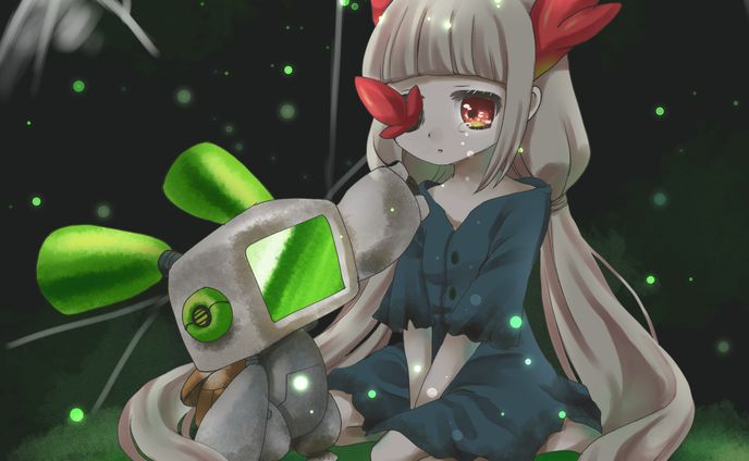版権絵、シンプル