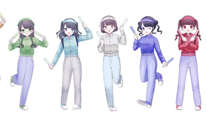 iLiFE様 可変3連mixを覚える歌MVイラスト