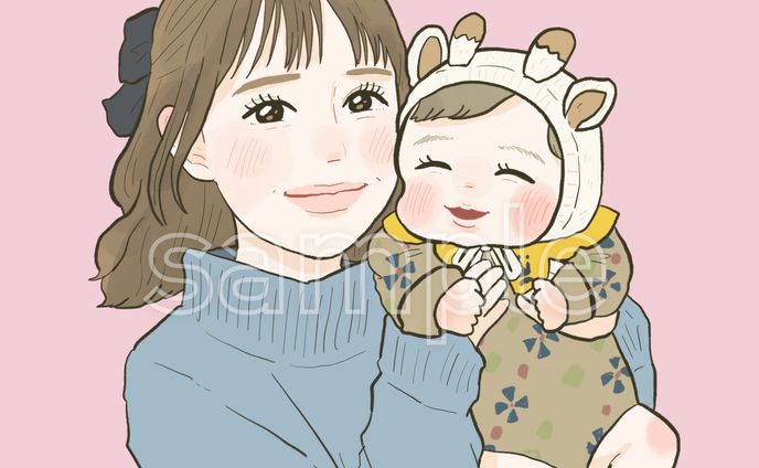親子アイコン