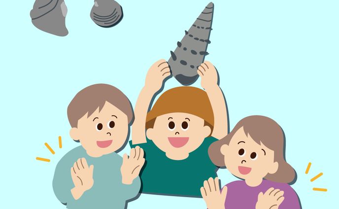 「1日環境大学」チラシのためのイラスト