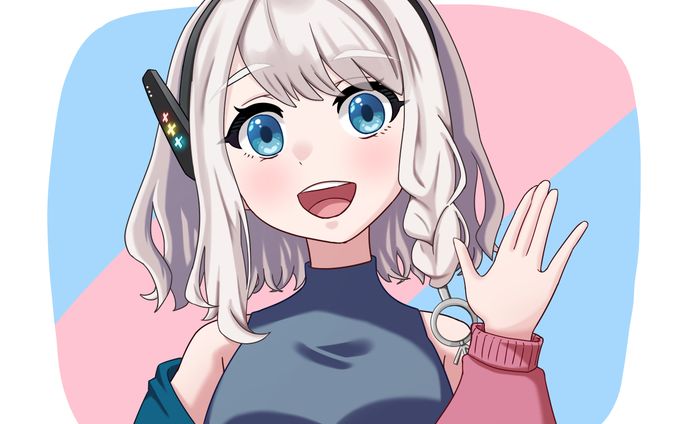 VTuber七夜聖りあらさんファンアート