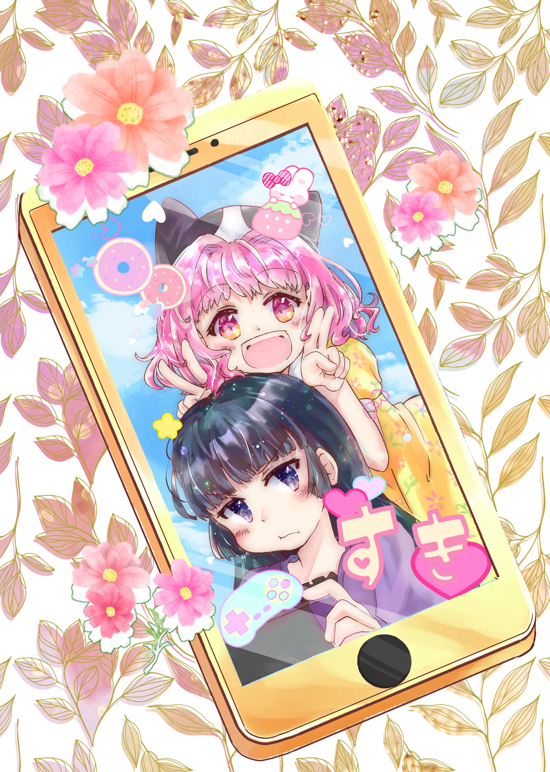 同人誌口絵イラスト-1